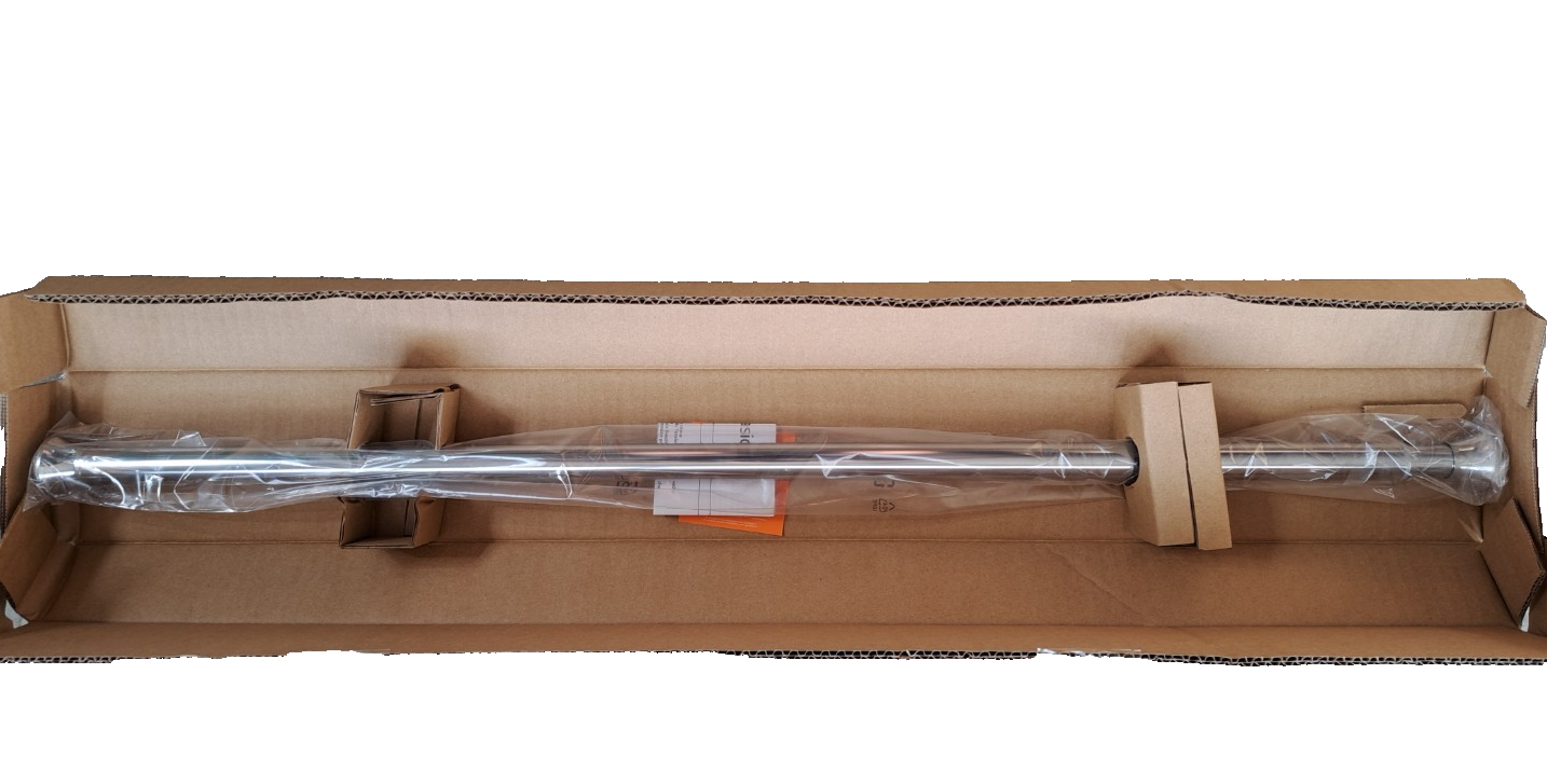 Amazon Basics Duschvorhangstange Chrome, 91-137 cm